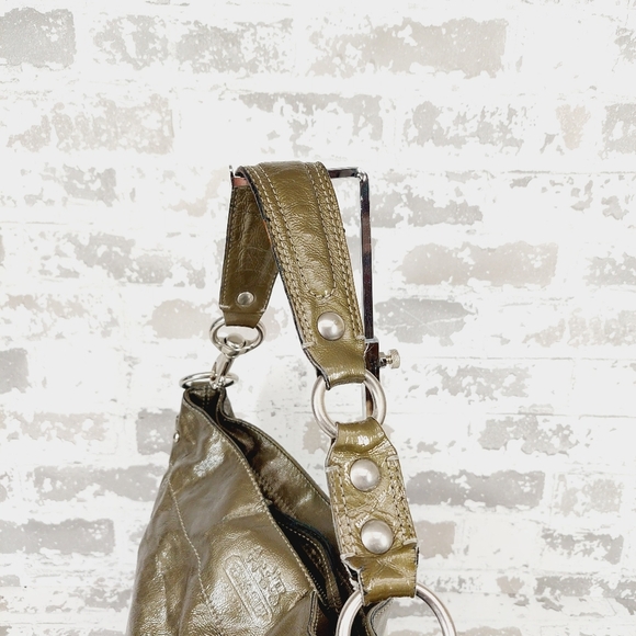 Coach Metallic Gold Shoulder Bag - Picture 5 of 13